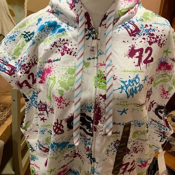 Ecko Vintage Y2K Hooded Vest Bape/Billionaire Boys Club Style Men 3XL NWT! - Picture 8 of 12